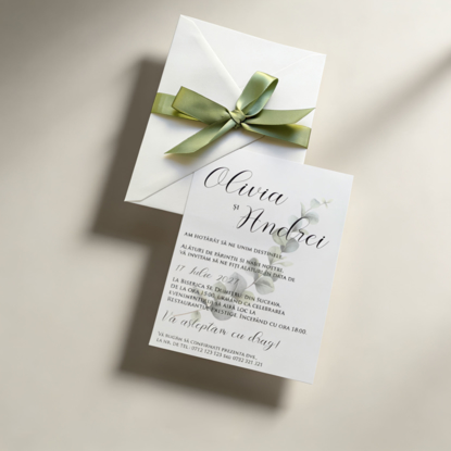 Imagine Invitatie de nunta PX 15029