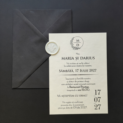 Imagine Invitatie de nunta PX 15032