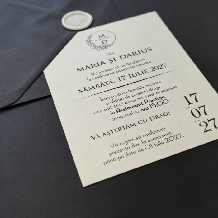 Imagine Invitatie de nunta PX 15032