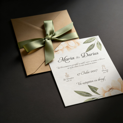 Imagine Invitatie de nunta PX 15036