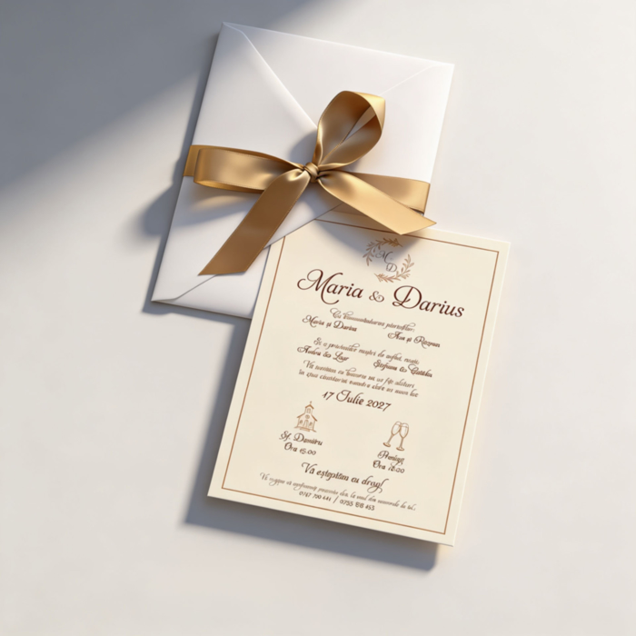 Imagine Invitatie de nunta PX 15039