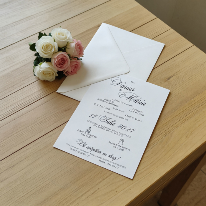 Imagine Invitatie de nunta PX 15041