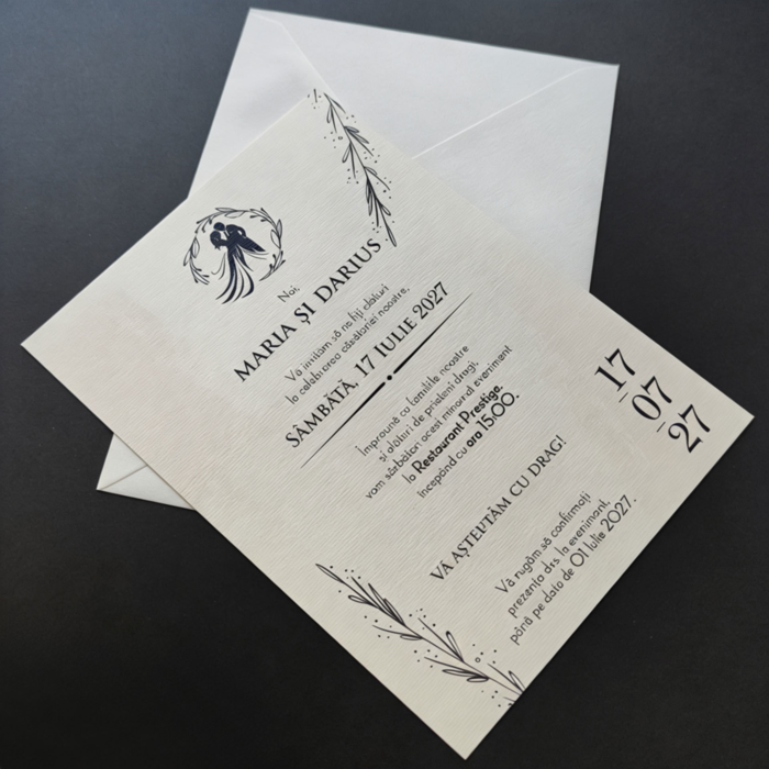 Imagine Invitatie de nunta PX 15050