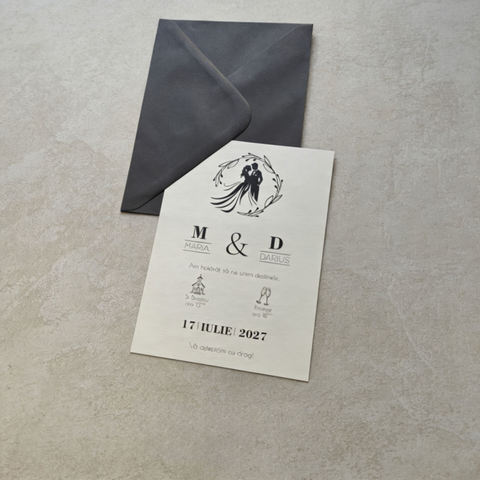 Imagine Invitatie de nunta PX 15052