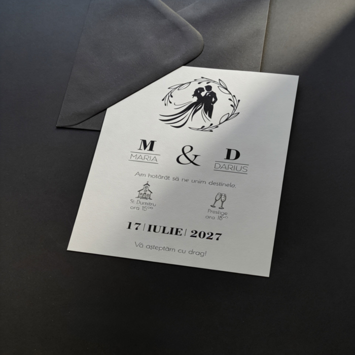 Imagine Invitatie de nunta PX 15052