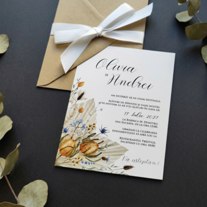 Imagine Invitatie de nunta PX 15058