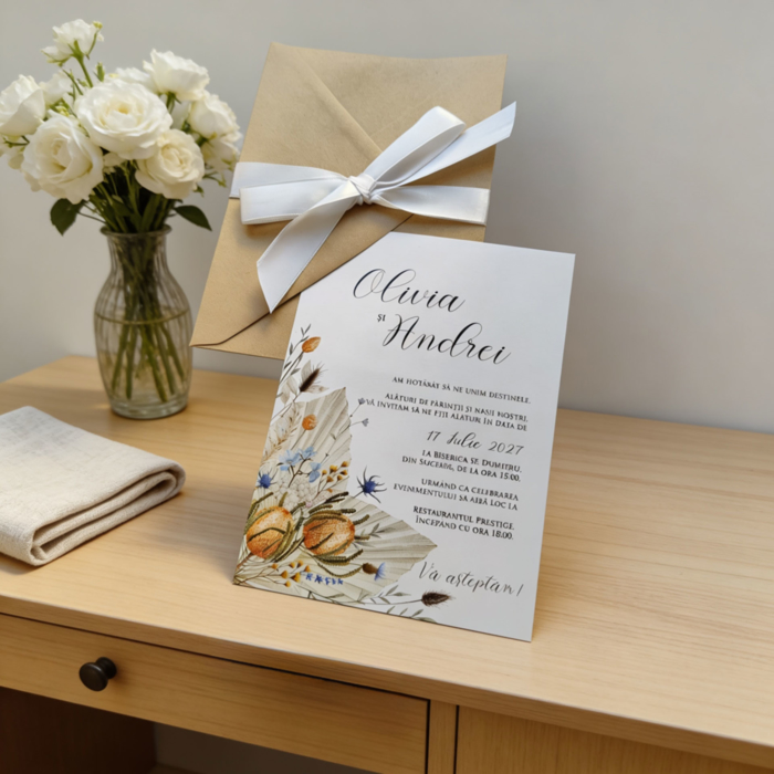 Imagine Invitatie de nunta PX 15058
