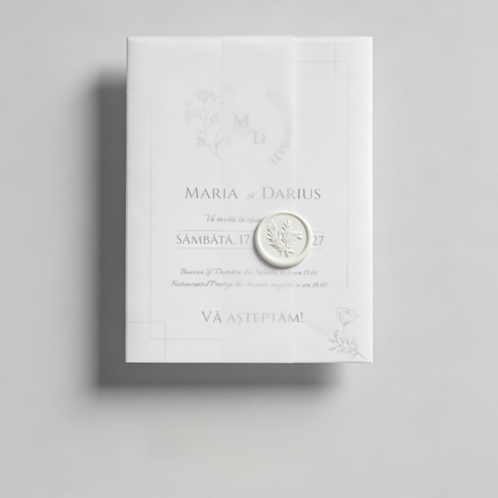 Imagine Invitatie de nunta PX 15060