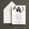 Imagine Invitatie de nunta PX 15064