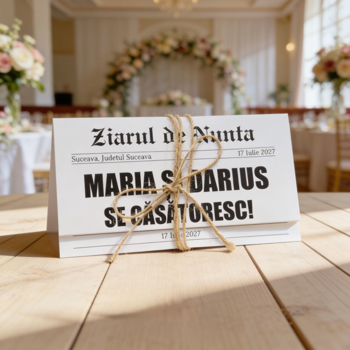 Imagine Invitatie de nunta PX 15066