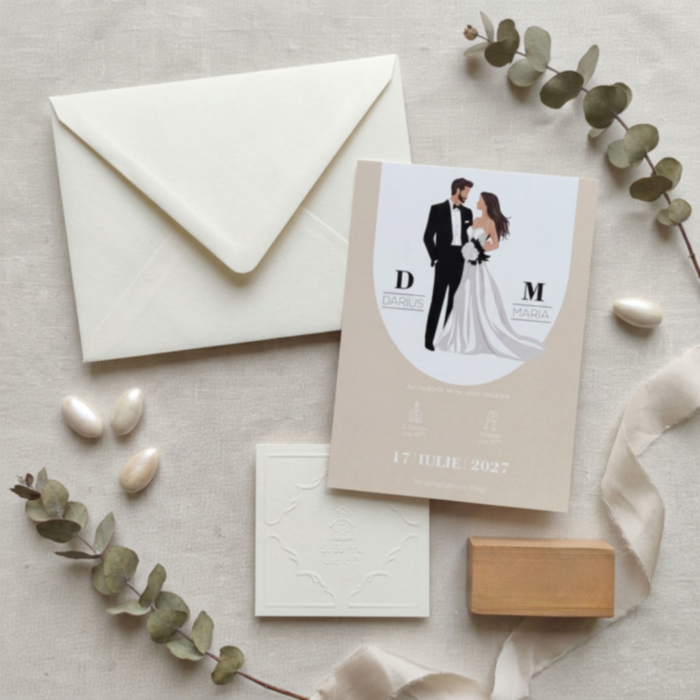 Imagine Invitatie de nunta PX 15067