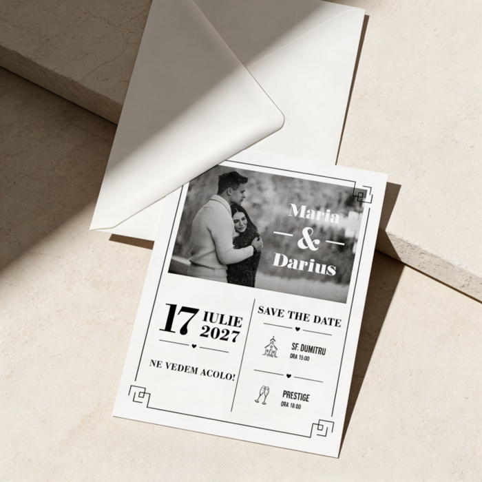 Imagine Invitatie de nunta PX 15072