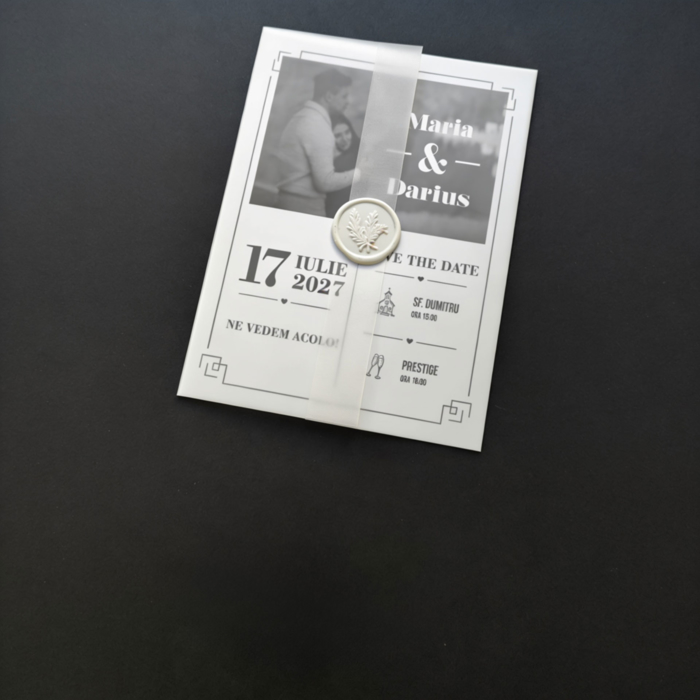 Imagine Invitatie de nunta PX 15073
