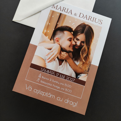 Imagine Invitatie de nunta PX 15074