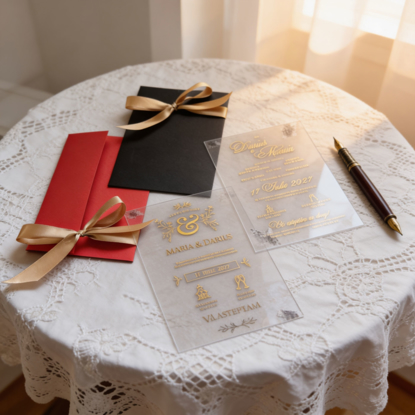 Imagine Invitatie de nunta PX 15081