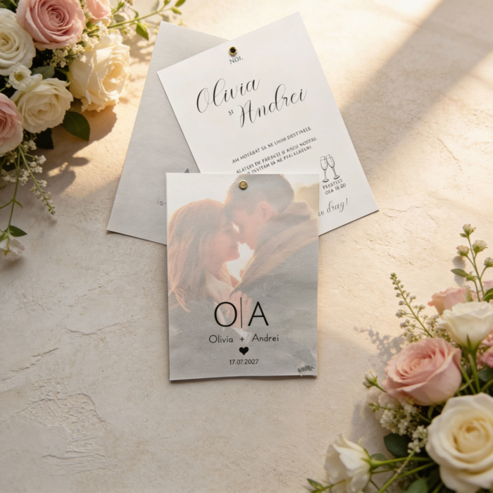 Imagine Invitatie de nunta PX 15086