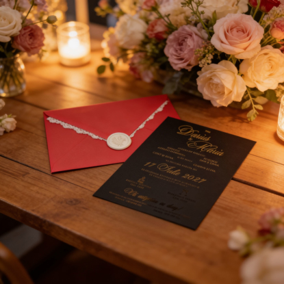 Imagine Invitatie de nunta PX 15089