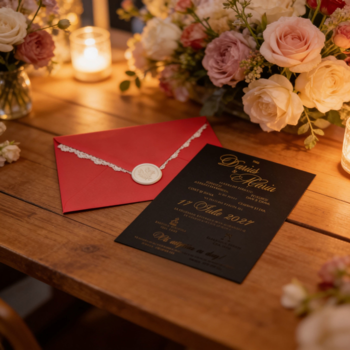 Imagine Invitatie de nunta PX 15089