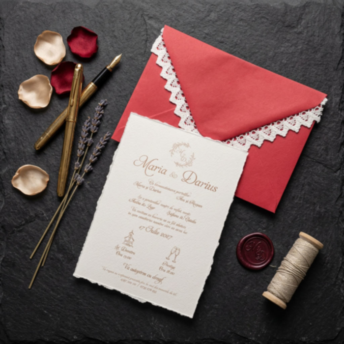 Imagine Invitatie de nunta PX 15091