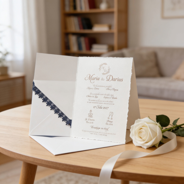 Imagine Invitatie de nunta PX 15093