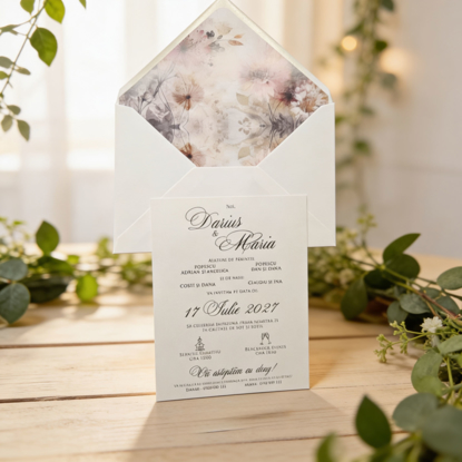 Imagine Invitatie de nunta PX 15095