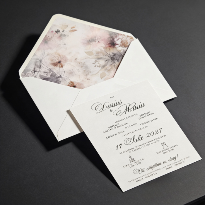 Imagine Invitatie de nunta PX 15095