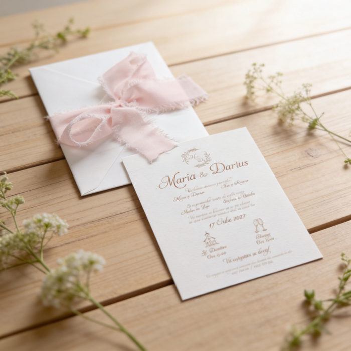 Imagine Invitatie de nunta PX 15100