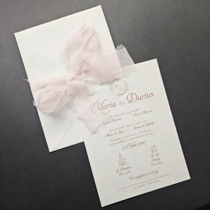 Imagine Invitatie de nunta PX 15100
