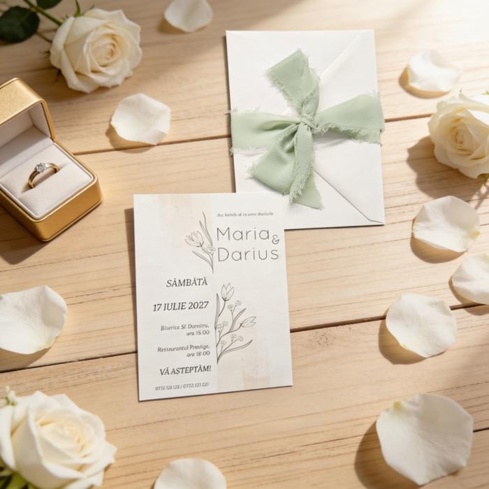 Imagine Invitatie de nunta PX 15101