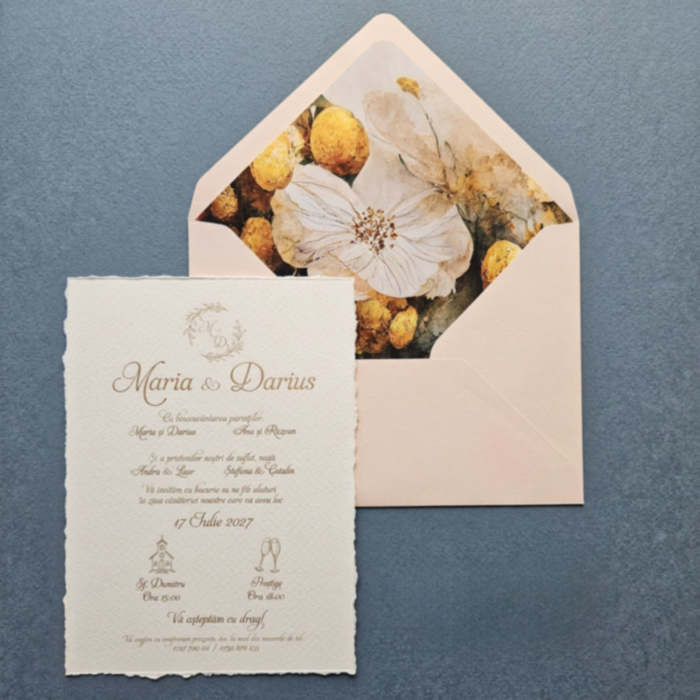 Imagine Invitatie de nunta PX 15102