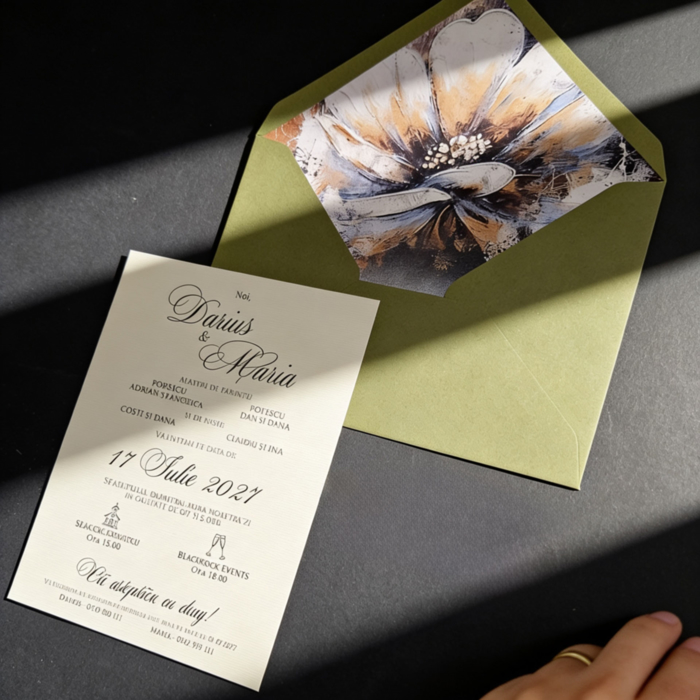 Imagine Invitatie de nunta PX 15105