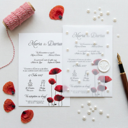 Imagine Invitatie de nunta PX 15109