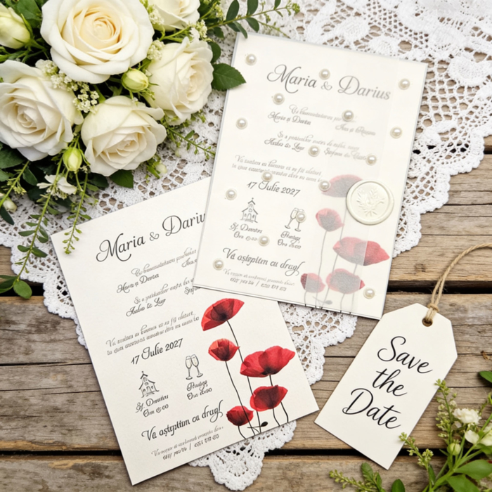 Imagine Invitatie de nunta PX 15109