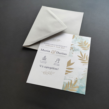 Imagine Invitatie de nunta PX 15053