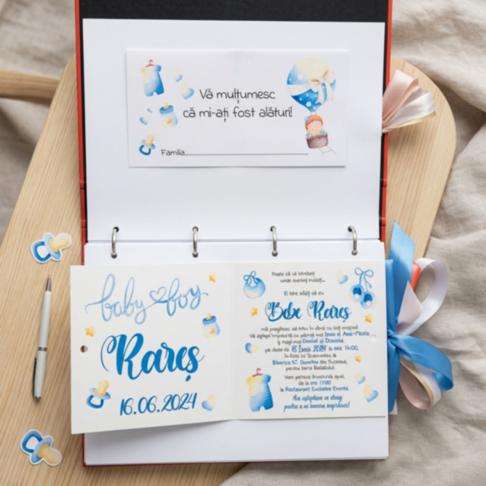 Imagine Invitatie de botez PXB 9002