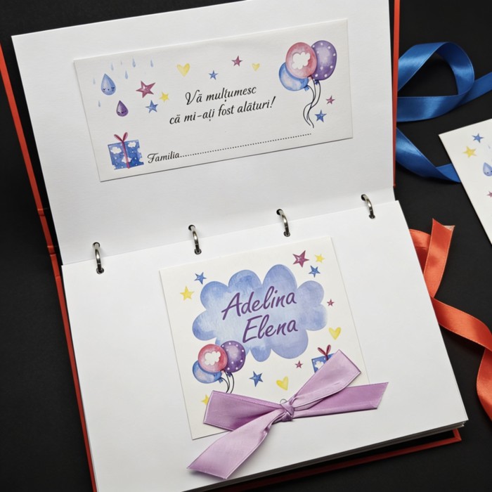 Imagine Invitatie de botez PXB 9007