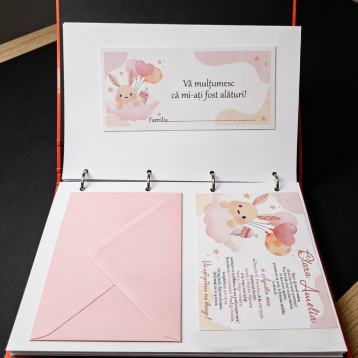 Imagine Invitatie de botez PXB 9010