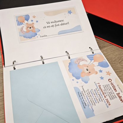 Imagine Invitatie de botez PXB 9011