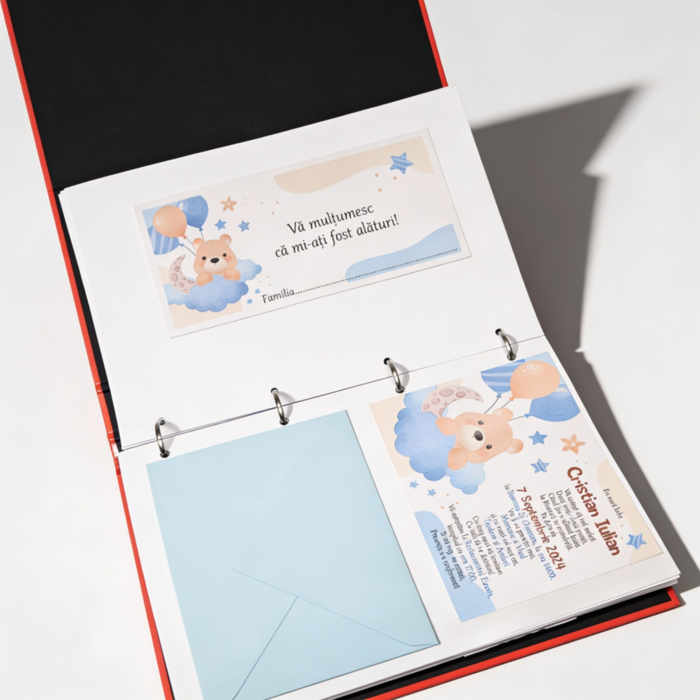 Imagine Invitatie de botez PXB 9011
