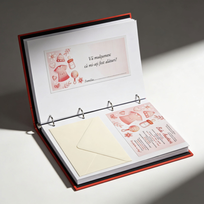 Imagine Invitatie de botez PXB 9017
