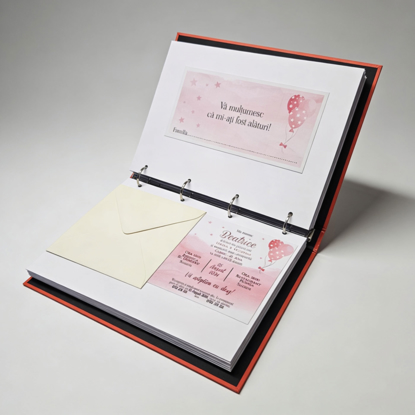 Imagine Invitatie de botez PXB 9019