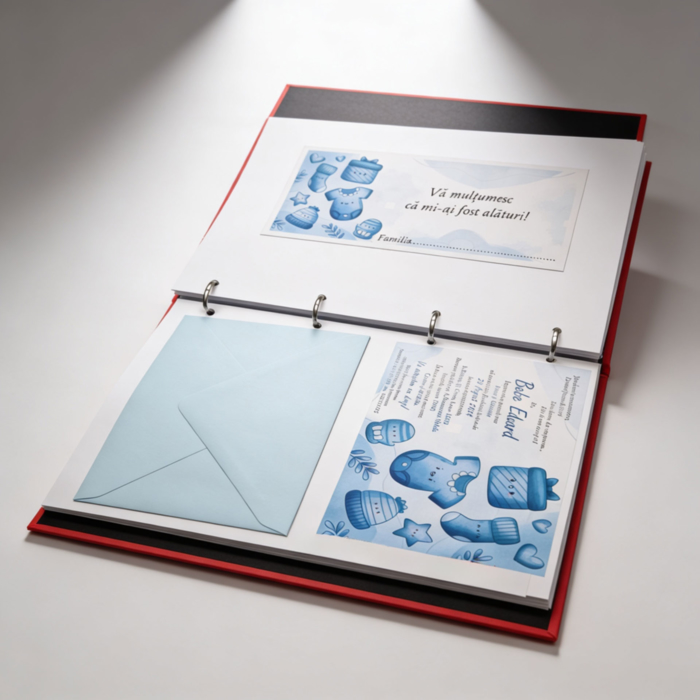Imagine Invitatie de botez PXB 9024