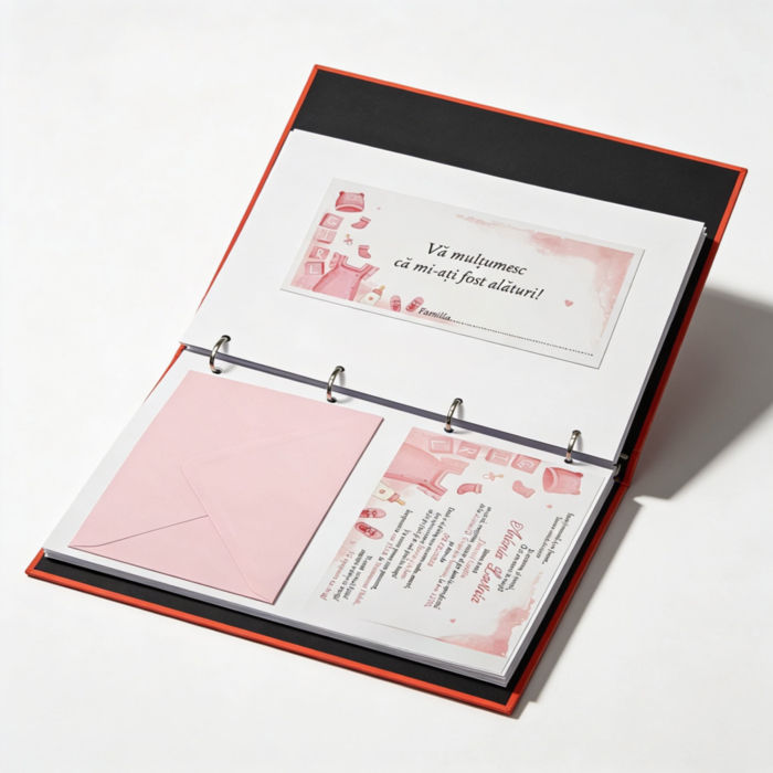 Imagine Invitatie de botez PXB 9025