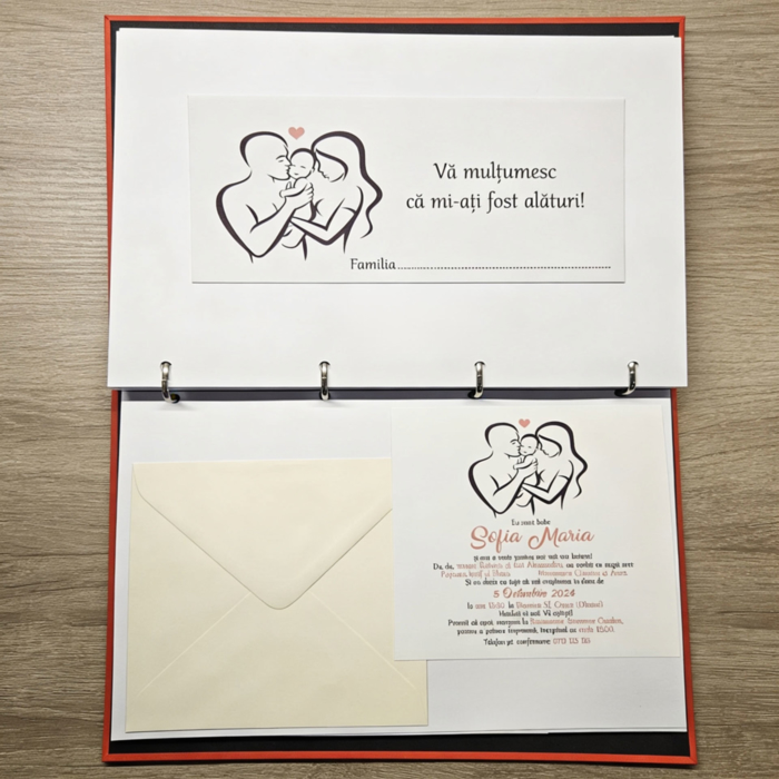 Imagine Invitatie de botez PXB 9027