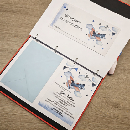 Imagine Invitatie de botez PXB 9036