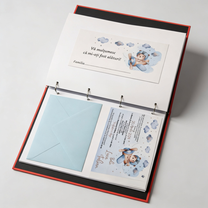 Imagine Invitatie de botez PXB 9040