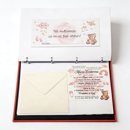 Imagine Invitatie de botez PXB 9042
