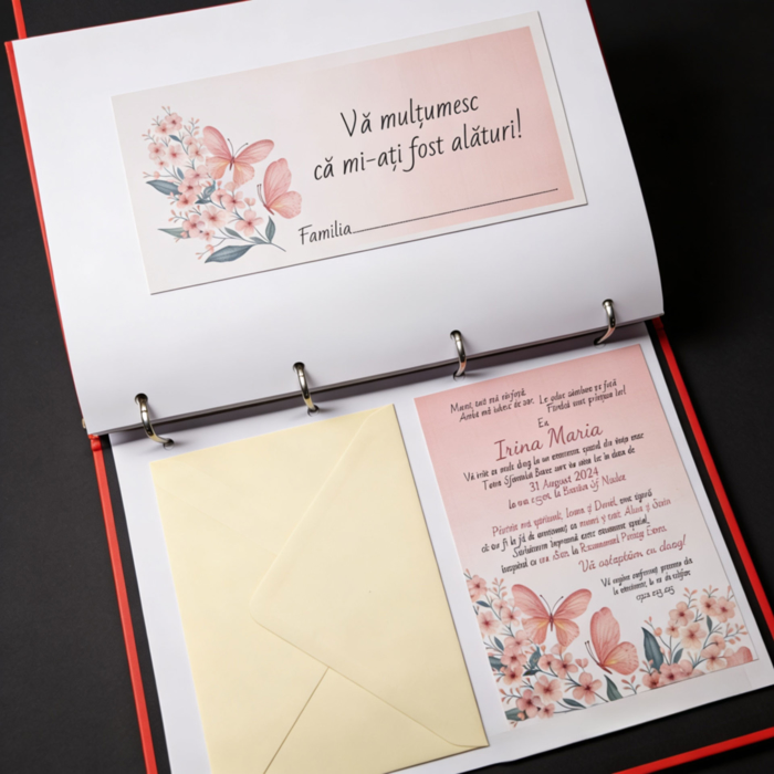 Imagine Invitatie de botez PXB 9044