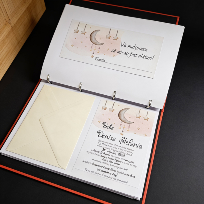 Imagine Invitatie de botez PXB 9046