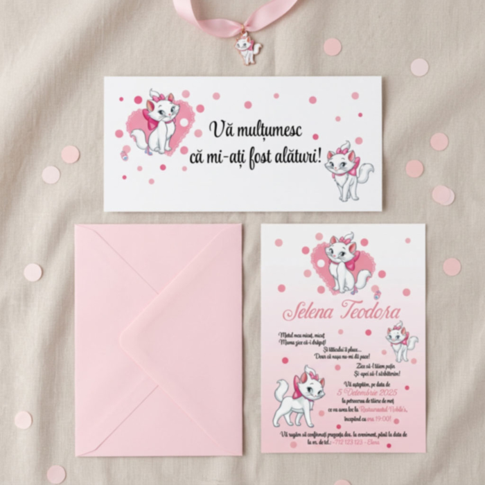 Imagine Invitatie de botez PXB 9047